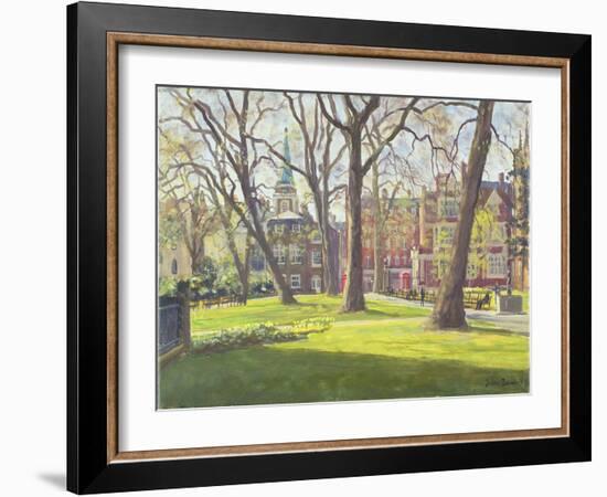 Mount Street Gardens, London-Julian Barrow-Framed Giclee Print