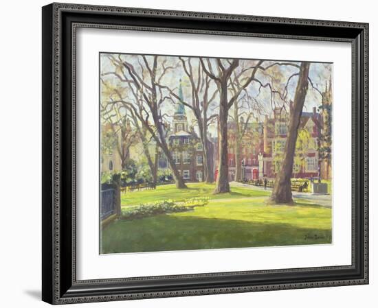 Mount Street Gardens, London-Julian Barrow-Framed Giclee Print