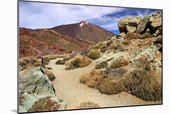 Mount Teide, Parque Nacional Del Teide, Tenerife, Canary Islands, 2007-Peter Thompson-Mounted Photographic Print