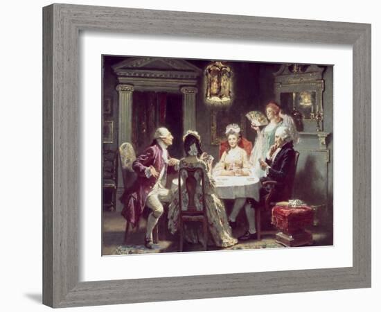 Mount Vernon and Peace-Jean Leon Gerome Ferris-Framed Giclee Print