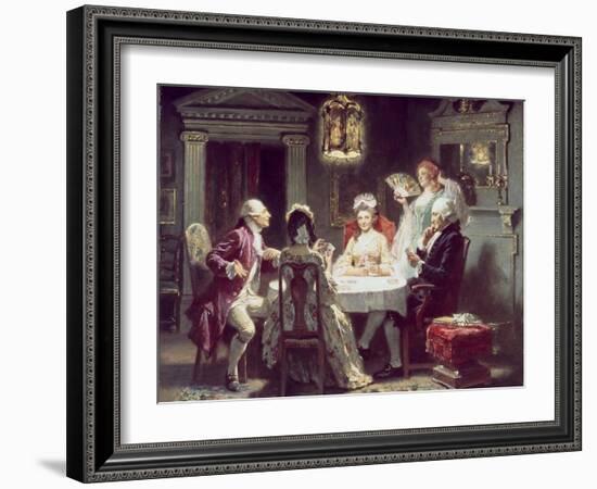 Mount Vernon and Peace-Jean Leon Gerome Ferris-Framed Giclee Print