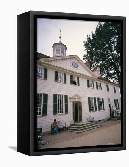 Mount Vernon, Home of George Washington, Virginia, USA-Geoff Renner-Framed Premier Image Canvas