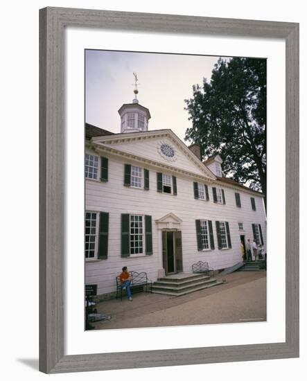 Mount Vernon, Home of George Washington, Virginia, USA-Geoff Renner-Framed Photographic Print