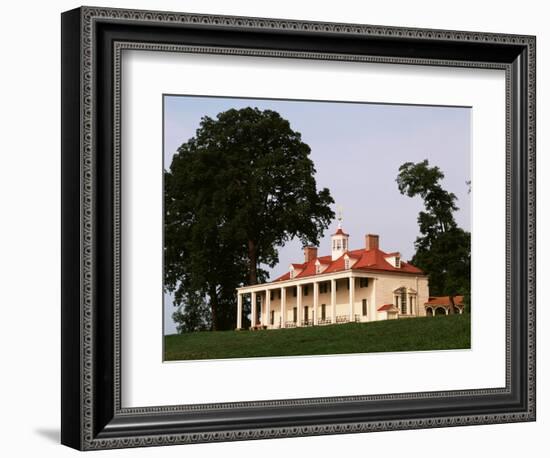 Mount Veron, Home of George Washington, Washington DC, USA-Walter Bibikow-Framed Photographic Print