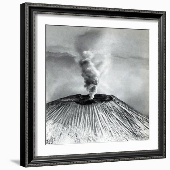 Mount Vesuvius Eruption-Science Source-Framed Giclee Print