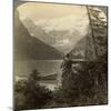 Mount Victoria, Rocky Mountains, Alberta, Canada-Underwood & Underwood-Mounted Photographic Print