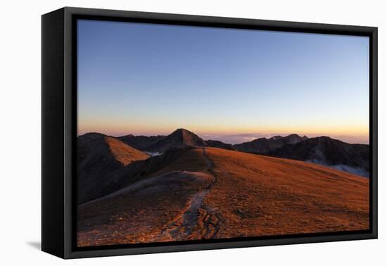 Mount Vihren, 2945m, Pirin National Park, UNESCO World Heritage Site, Bansko, Bulgaria, Europe-Christian Kober-Framed Premier Image Canvas