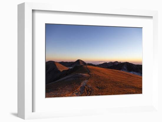 Mount Vihren, 2945m, Pirin National Park, UNESCO World Heritage Site, Bansko, Bulgaria, Europe-Christian Kober-Framed Photographic Print