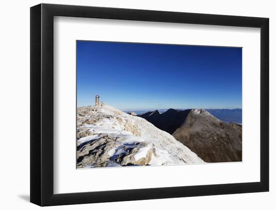 Mount Vihren, 2945m, Pirin National Park, UNESCO World Heritage Site, Bansko, Bulgaria, Europe-Christian Kober-Framed Photographic Print