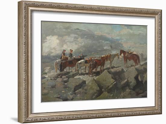 Mount Washington, 1869-Winslow Homer-Framed Giclee Print