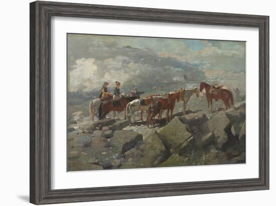 Mount Washington, 1869-Winslow Homer-Framed Giclee Print