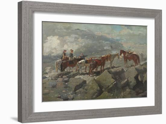 Mount Washington, 1869-Winslow Homer-Framed Giclee Print