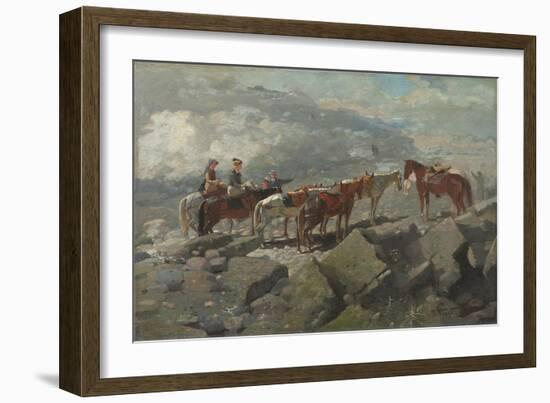 Mount Washington, 1869-Winslow Homer-Framed Giclee Print