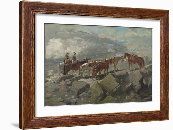 Mount Washington, 1869-Winslow Homer-Framed Giclee Print