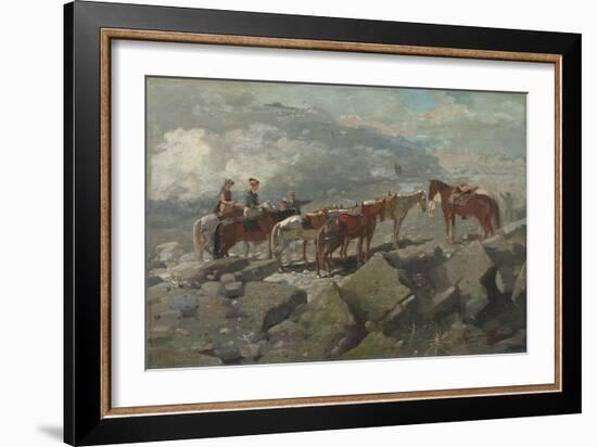 Mount Washington, 1869-Winslow Homer-Framed Giclee Print