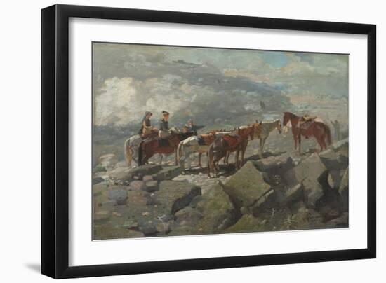 Mount Washington, 1869-Winslow Homer-Framed Giclee Print