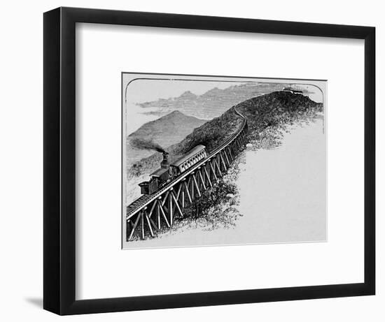 'Mount Washington Railway', 1883-Unknown-Framed Giclee Print