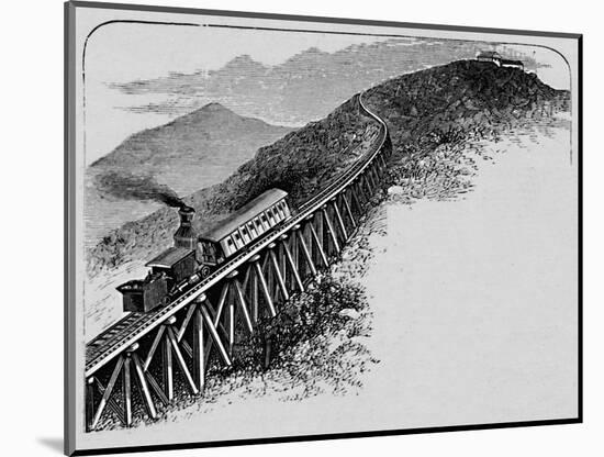 'Mount Washington Railway', 1883-Unknown-Mounted Giclee Print