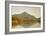 Mount Whiteface from Lake Placid, in the Adirondacks, 1863-Albert Bierstadt-Framed Giclee Print