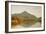 Mount Whiteface from Lake Placid, in the Adirondacks, 1863-Albert Bierstadt-Framed Giclee Print