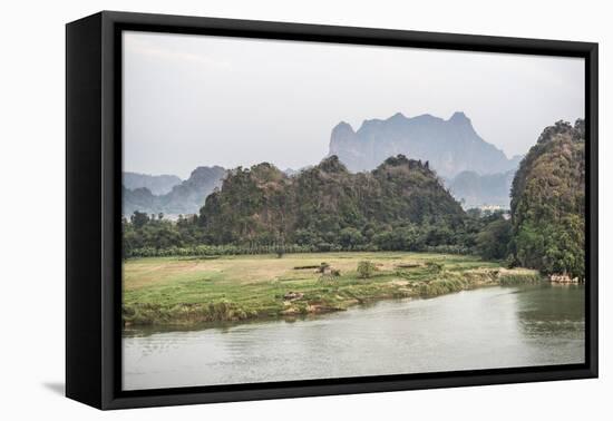 Mount Zwegabin, Hpa An, Kayin State (Karen State), Myanmar (Burma), Asia-Matthew Williams-Ellis-Framed Premier Image Canvas