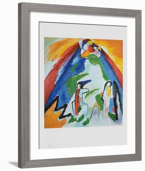 Mountain , 1909-Wassily Kandinsky-Framed Collectable Print