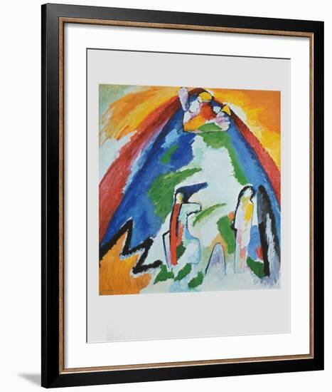 Mountain , 1909-Wassily Kandinsky-Framed Collectable Print