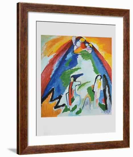 Mountain , 1909-Wassily Kandinsky-Framed Collectable Print