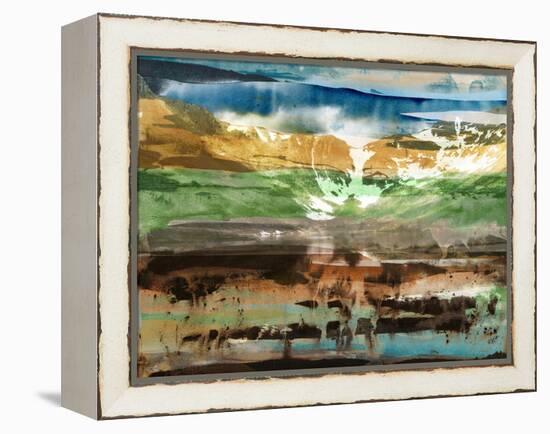 Mountain Abstract II-Sisa Jasper-Framed Stretched Canvas