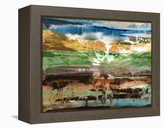 Mountain Abstract II-Sisa Jasper-Framed Stretched Canvas