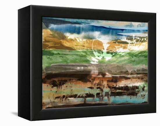 Mountain Abstract II-Sisa Jasper-Framed Stretched Canvas