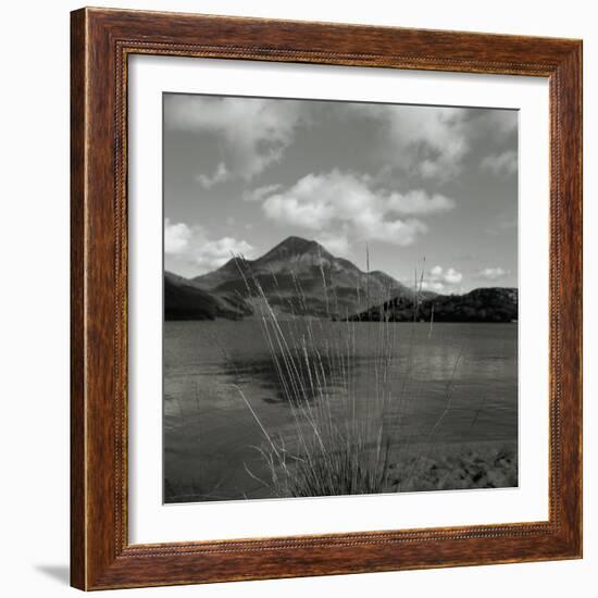 Mountain and Lake-null-Framed Photographic Print