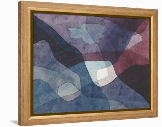 Mountain and Synthetic Air-Paul Klee-Framed Premier Image Canvas