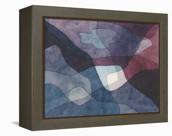 Mountain and Synthetic Air-Paul Klee-Framed Premier Image Canvas