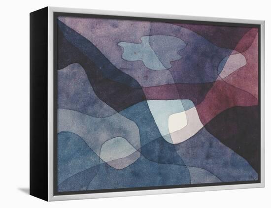 Mountain and Synthetic Air-Paul Klee-Framed Premier Image Canvas