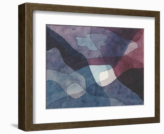 Mountain and Synthetic Air-Paul Klee-Framed Giclee Print