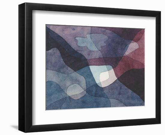 Mountain and Synthetic Air-Paul Klee-Framed Giclee Print