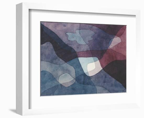 Mountain and Synthetic Air-Paul Klee-Framed Giclee Print