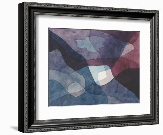 Mountain and Synthetic Air-Paul Klee-Framed Giclee Print