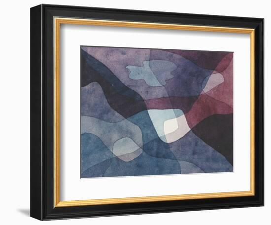 Mountain and Synthetic Air-Paul Klee-Framed Giclee Print