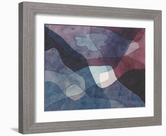 Mountain and Synthetic Air-Paul Klee-Framed Giclee Print