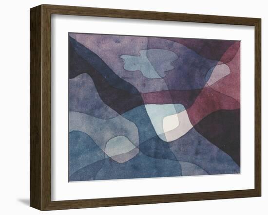 Mountain and Synthetic Air-Paul Klee-Framed Giclee Print