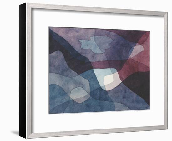 Mountain and Synthetic Air-Paul Klee-Framed Giclee Print