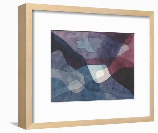Mountain and Synthetic Air-Paul Klee-Framed Premium Giclee Print