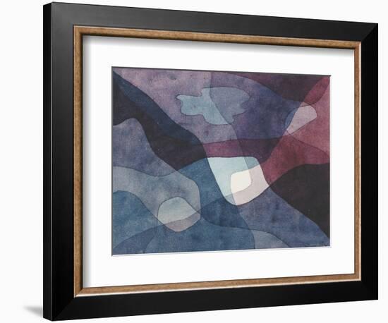 Mountain and Synthetic Air-Paul Klee-Framed Premium Giclee Print