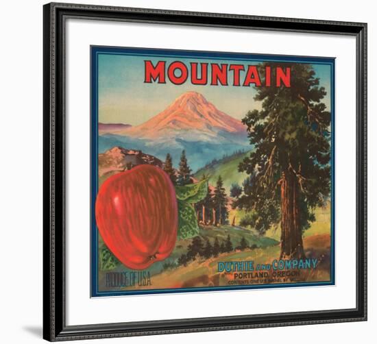 Mountain Apples-null-Framed Art Print