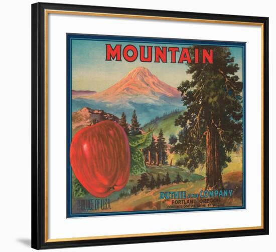 Mountain Apples-null-Framed Art Print