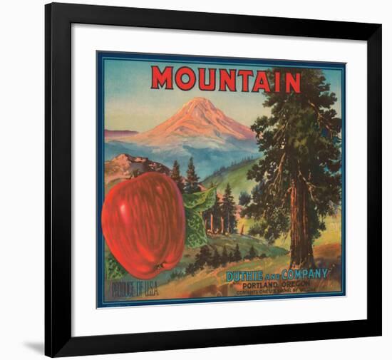 Mountain Apples-null-Framed Art Print