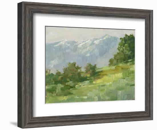 Mountain Backdrop I-Ethan Harper-Framed Art Print