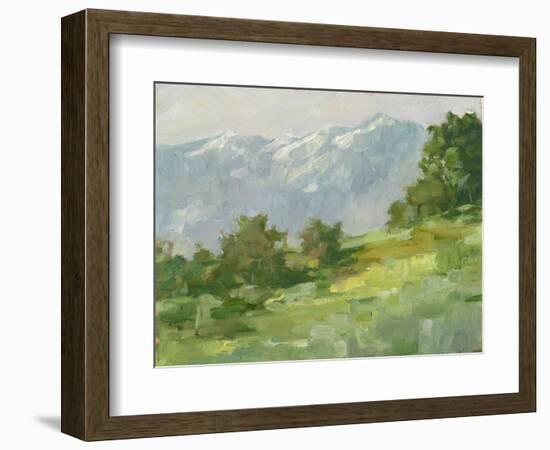 Mountain Backdrop I-Ethan Harper-Framed Art Print